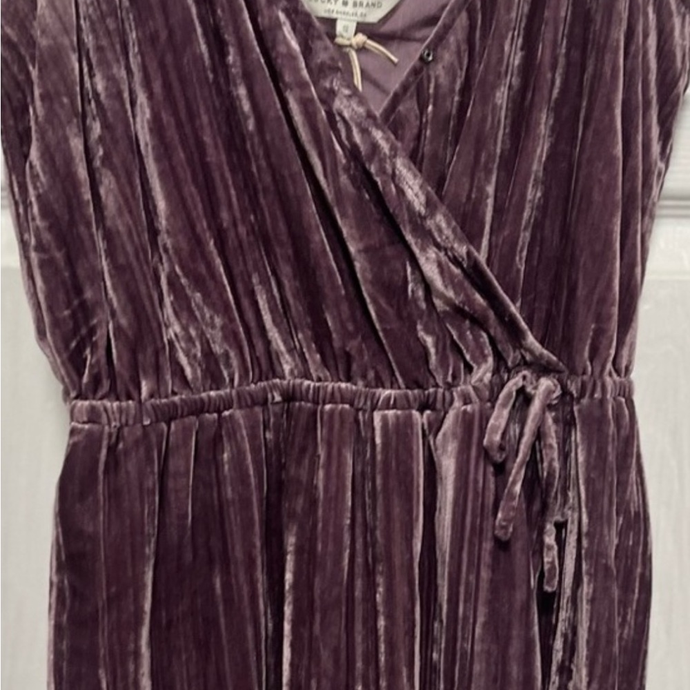 Lucky Brand Hi-Low Dress Lavender. Small - Picture 5 of 5